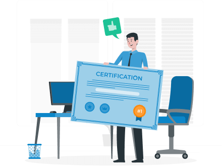 Receive your certificate