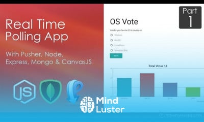 Node js Pusher Real Time Polling App