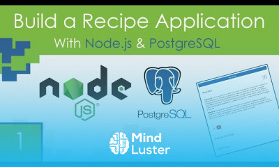 Node js PostgreSQL Recipe App