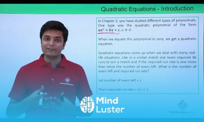 Quadratic Equation