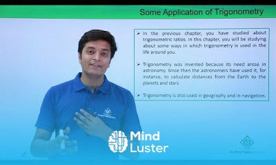 Application of Trigonometry