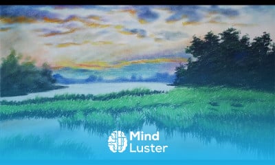 How to Paint Sunset with Soft Pastels