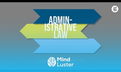 Administrative Law Concepts