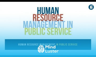 Human Resource Management in Public Service