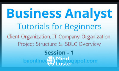 Business Analyst Complete for Beginners
