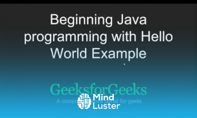 Beginning Java programming