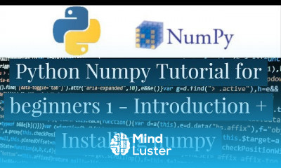 Python Numpy Tutorial For Beginners