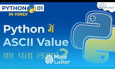 Python ASCII Value
