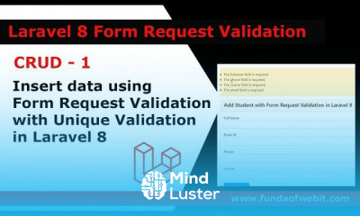 Laravel 8 from scratch