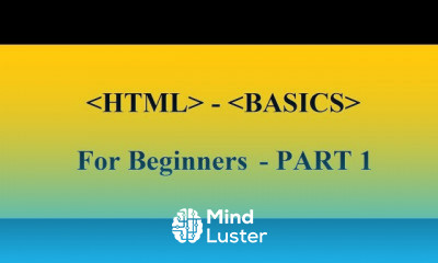 HTML Basics Beginners