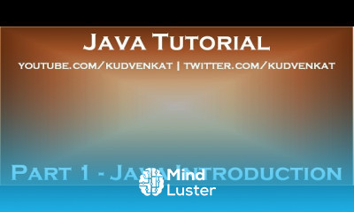 Java introduction for beginners