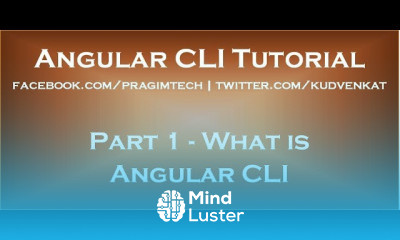 Angular CLI for beginners