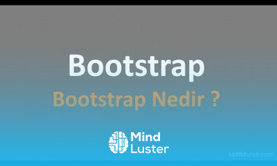 Bootstrap 4 Yeni başlayanlar için