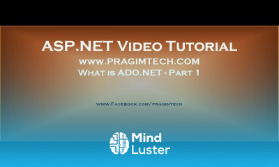 ADO NET for beginners