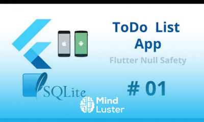 Flutter SQLite ToDO List App