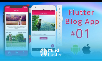 Flutter Blog App using Firebase Database