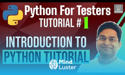 Python for Testers Python for Testers