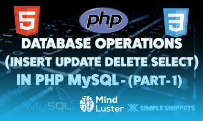 Database in PHP MySQL