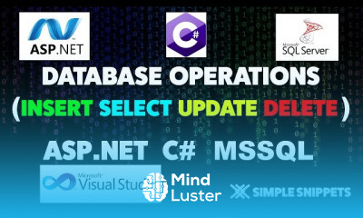 Database in ASP NET MSSQL