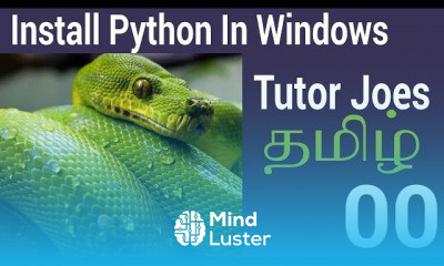 Python Programming In Tamil