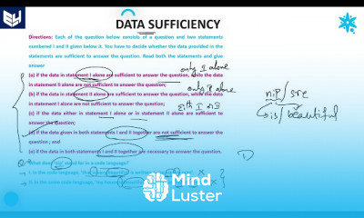 Data Sufficiency