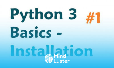 Python 3 Basics Series
