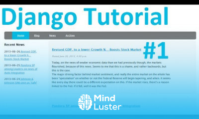 Django Python Web Development
