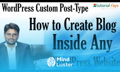 Create a Blog inside the wordpres
