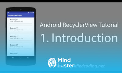 Android RecyclerView