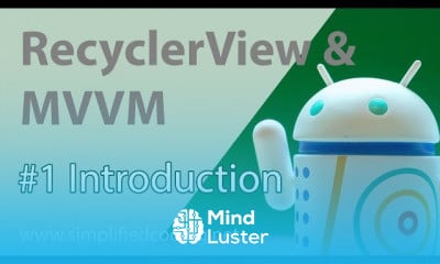 Android RecyclerView MVVM Data Binding