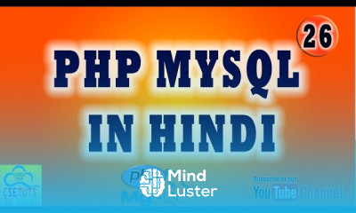 Database Operation in PHP