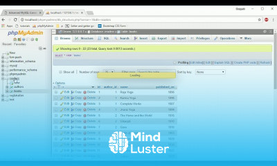 MySQL in php and phpMyAdmin