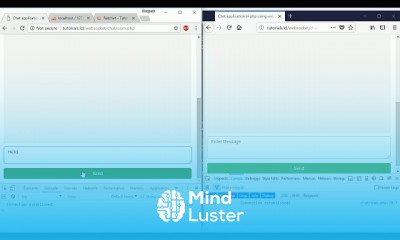 Chat application in PHP MySQL