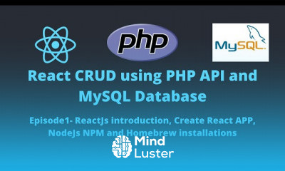 React CRUD PHP API and MySQL Database