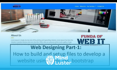 html css bootstrap 4 in php HINDI