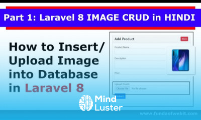 Laravel 8 Image CRUD in Hindi