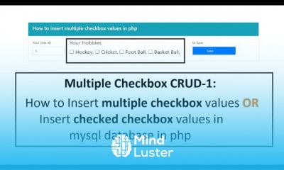 PHP Multiple CRUD