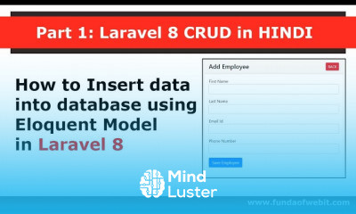 Laravel 8 CRUD