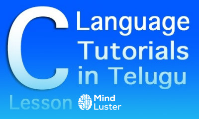 C Language in Telugu