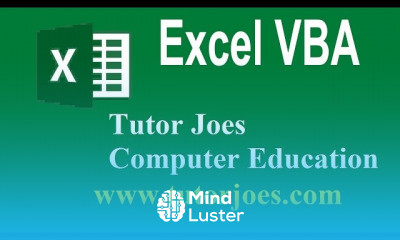 Excel | VBA In Tamil