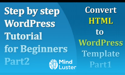 HTML to WordPress