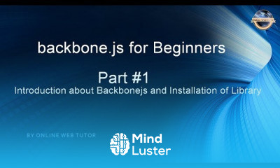 backbone js for beginners