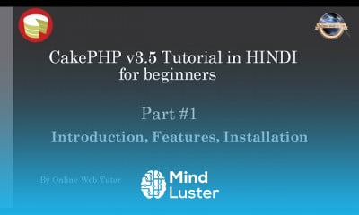 CakePHP v3 5 for beginners