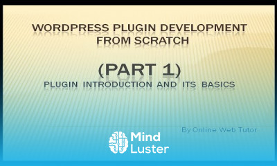 Wordpress Plugin Development for beginners