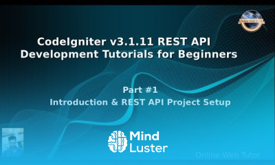 CodeIgniter v3 1 11 Rest API Development