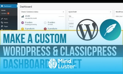 Custom Dashboard Widgets WordPress