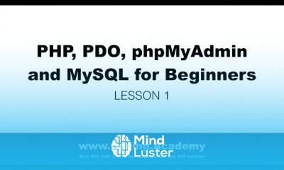 PHP PDO phpMyAdmin