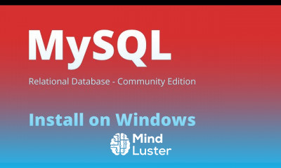 Install MySQL