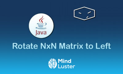 Java Matrix Algorithms