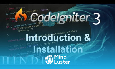 Codeigniter 3 for beginners Hindi